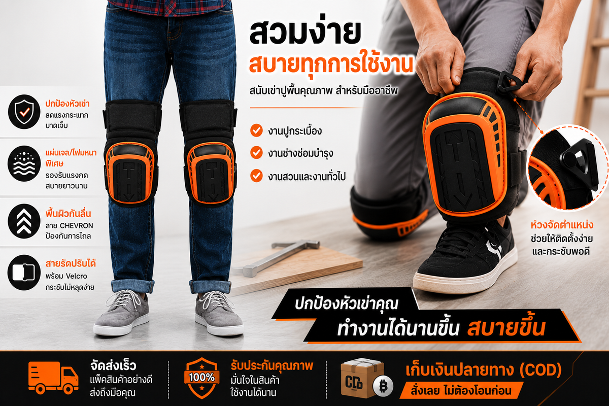 Knova Gear สนับเข่ากันกระแทก
